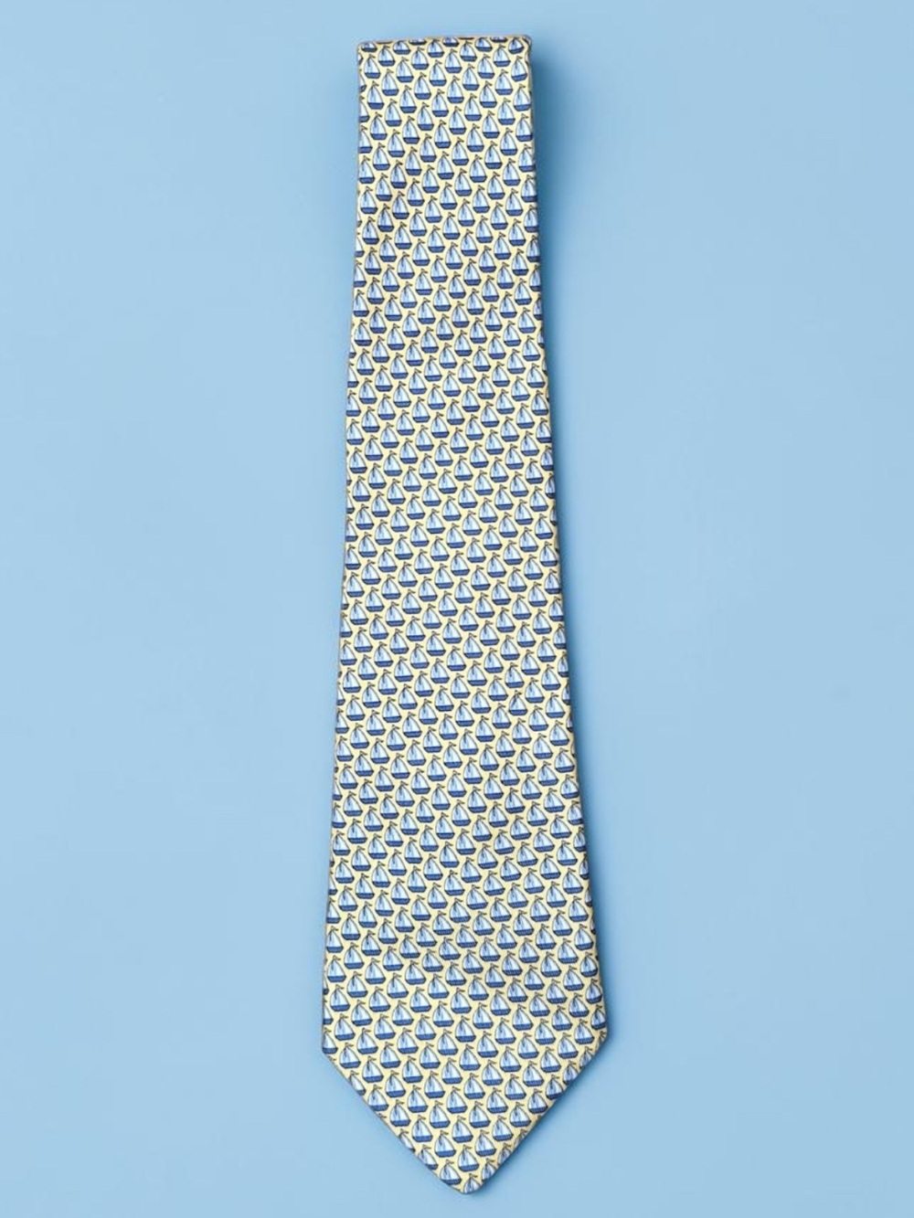 Vineyard Vines Tie Sailboats 100% Silk